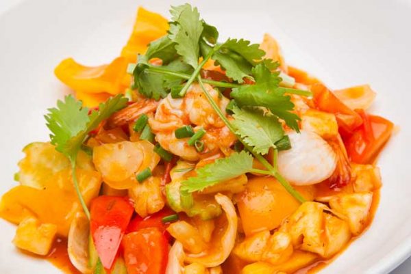 King Prawn with Pineapple