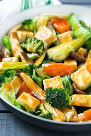 Tofu with Mixed Vegetables