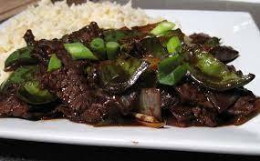 Beef with Green Pepper & Black Bean Sauce 🌶
