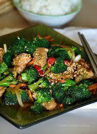 Roast Pork with Broccoli
